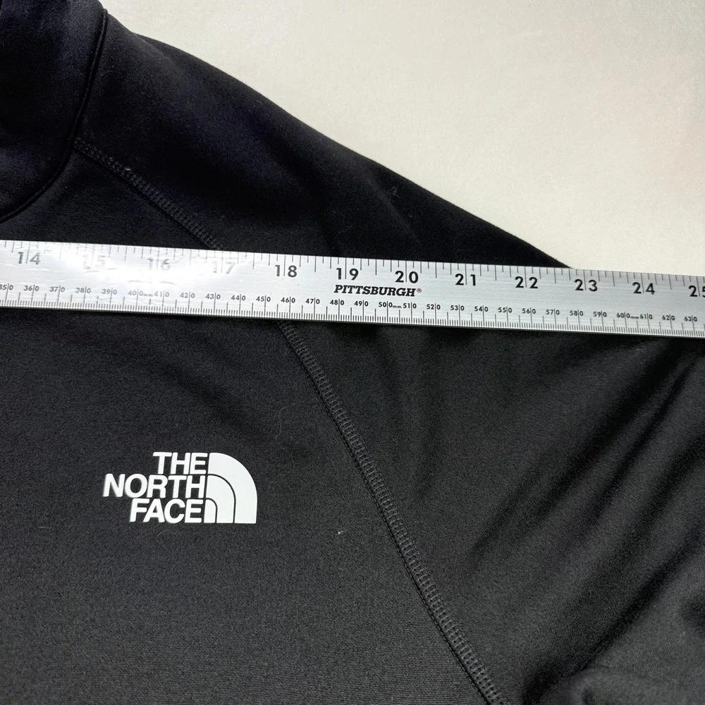 The North Face Mens Black Full Zip Fleece Lined Track Jacket XL NF0A3LUK